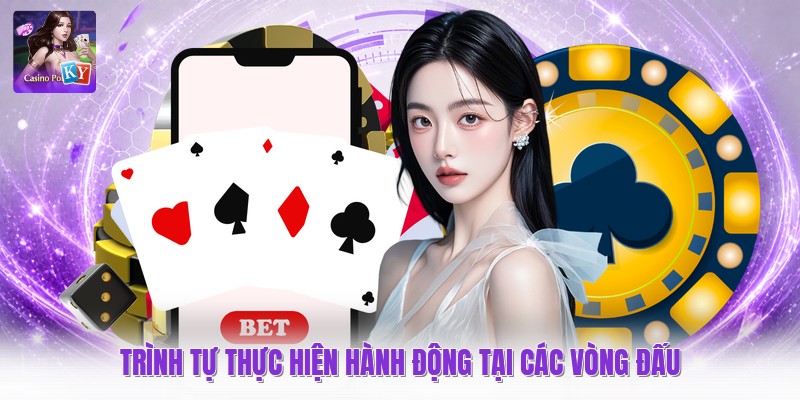 Trình tự thực hiện hành động tại các vòng đấu